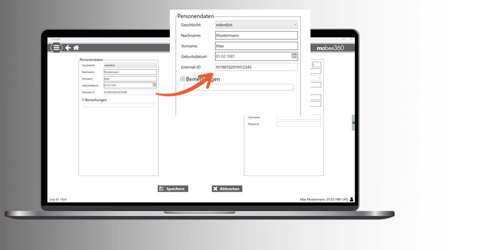 Screen External ID